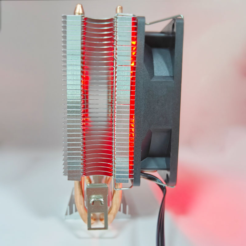 2 Heat-pipes CPU Cooler Tower  - đánh giá và giá Cpu Heatsink