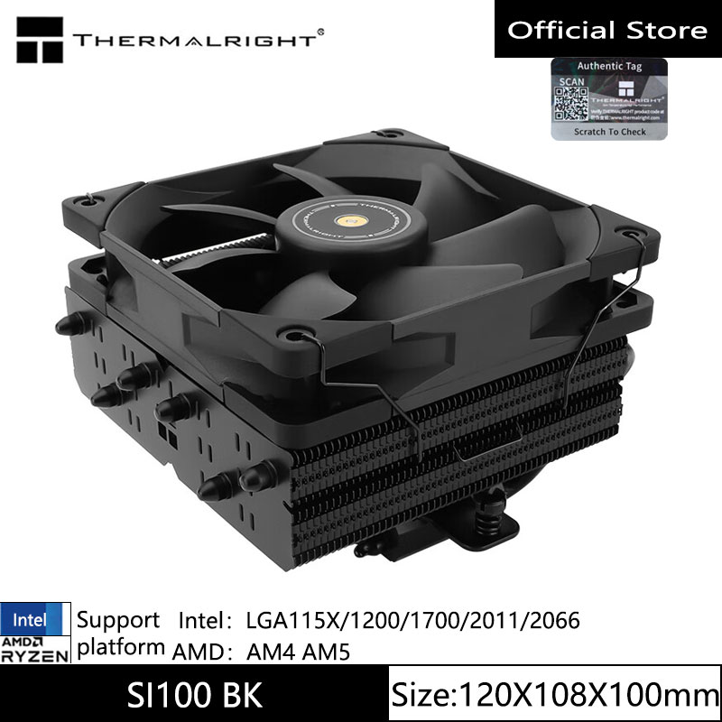 Thermalright TR-SI-100 air-coo - đánh giá và giá Air Cooler Cpu