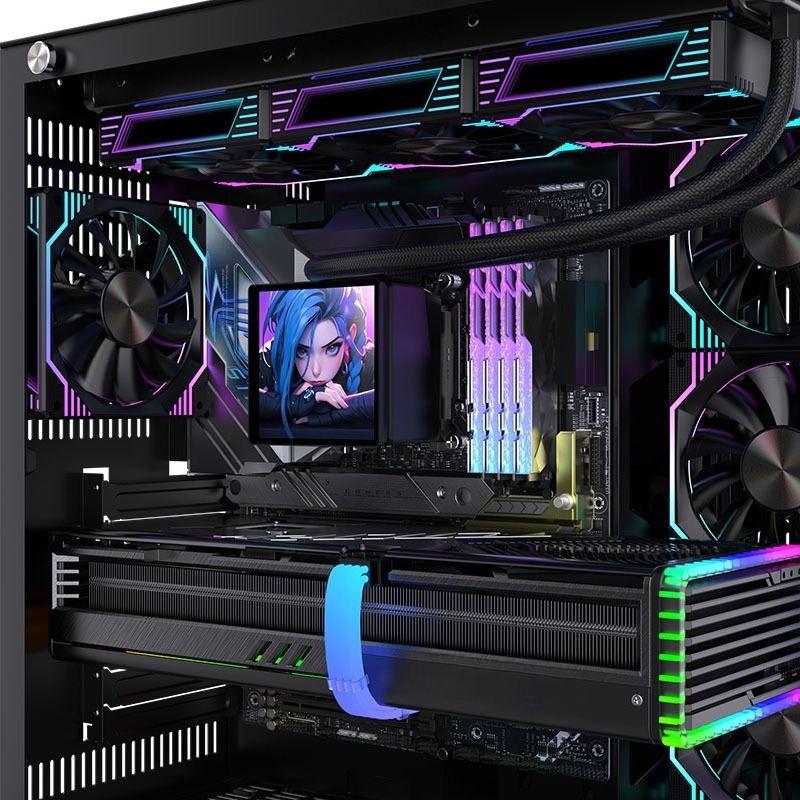 DIY Animated Screen Magnetic T - đánh giá và giá Aio Liquid Cooler