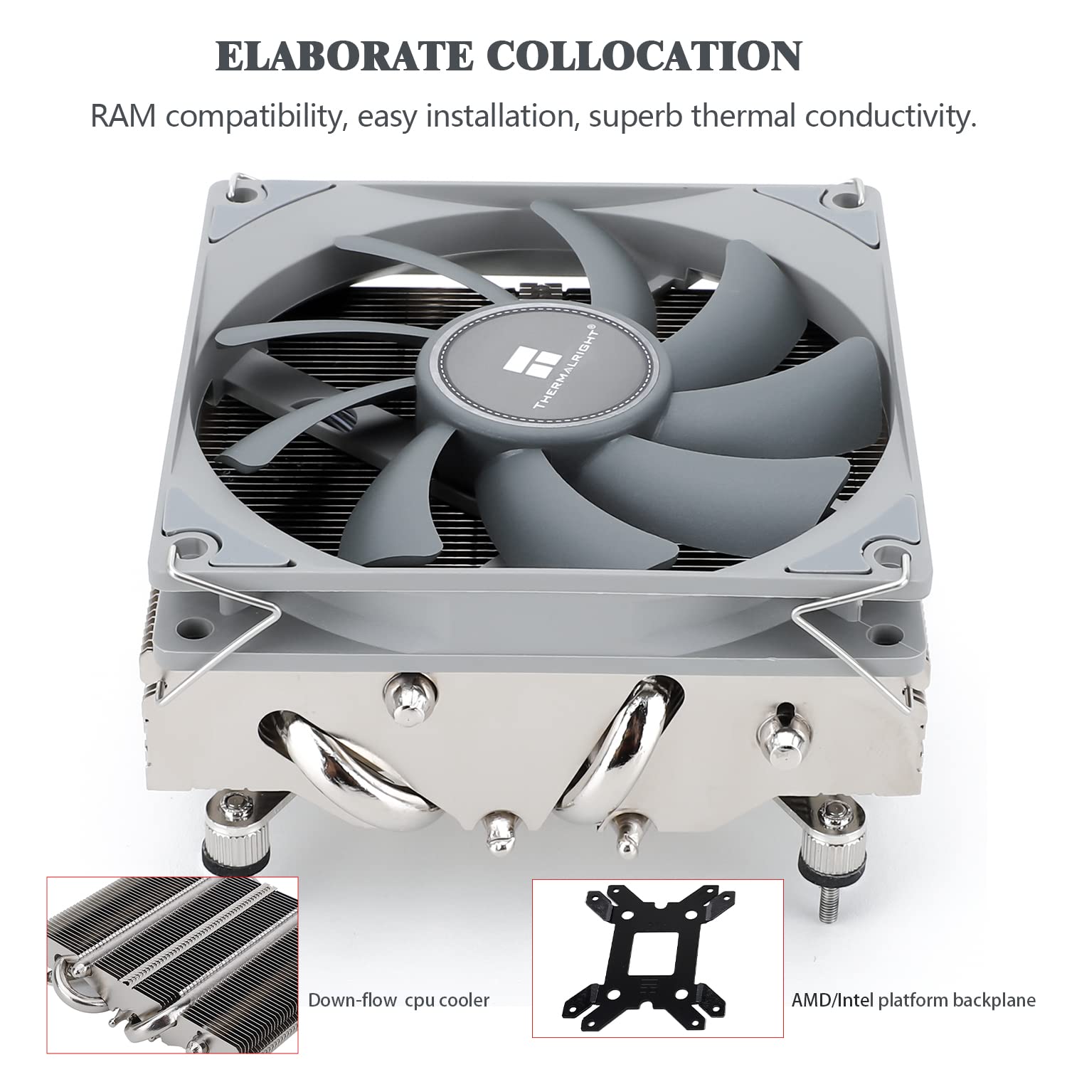Thermalright AXP90-X47 Nét CPU - đánh giá và giá Air Cooler Cpu